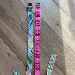 2 Reversible D-Ring Belts - Size Small